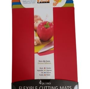 Joie Flexible Cutting Mats 4 Pc / mcx